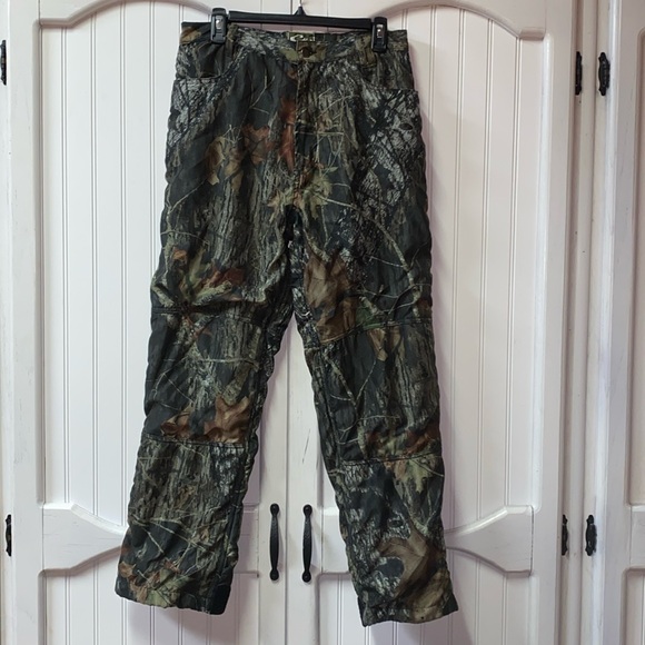 Drake Pants Drake Waterfowl Mossy Oak Fleece Lined Camo Pants S